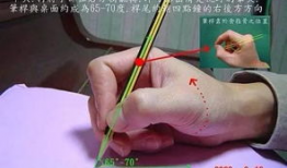 正确的握笔姿势视频,轻松书写，远离手部疲劳